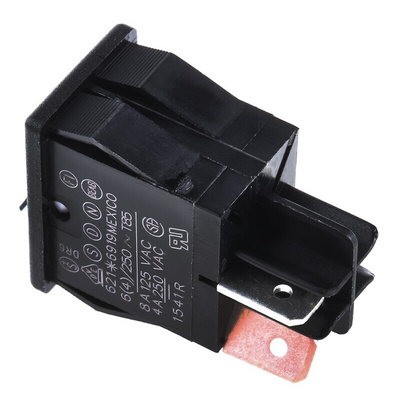 Carlingswitch SPST, On-None-Off Rocker Switch Panel Mount