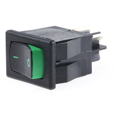Carlingswitch SPST, On-None-Off Rocker Switch Panel Mount