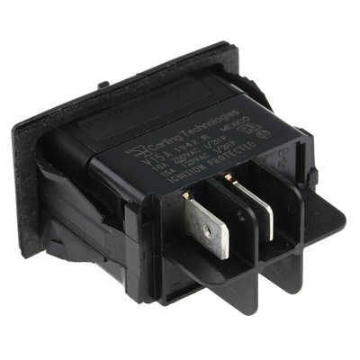 Carlingswitch SPST, Latching Rocker Switch Panel Mount