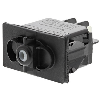 Carlingswitch DPDT, Latching Rocker Switch Panel Mount
