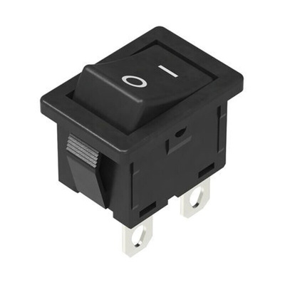 Alps Alpine SPST, Latching Rocker Switch Panel Mount