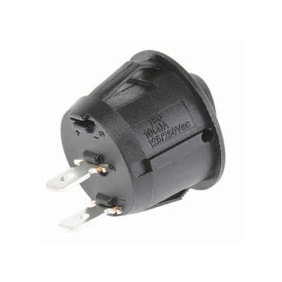C & K SPST, On-None-Off Rocker Switch