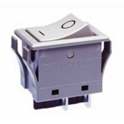 NKK Switches DPST, On-Off Rocker Switch Panel Mount