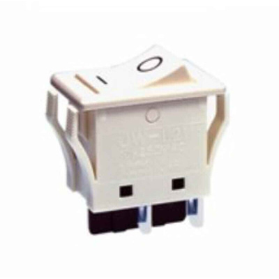NKK Switches DPST, On-Off Rocker Switch Panel Mount