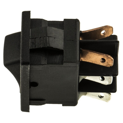 C & K Illuminated DPST, On-Off Rocker Switch Panel Mount