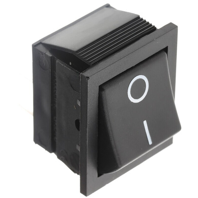 Arcolectric (Bulgin) Ltd DPST, On-Off Rocker Switch Panel Mount