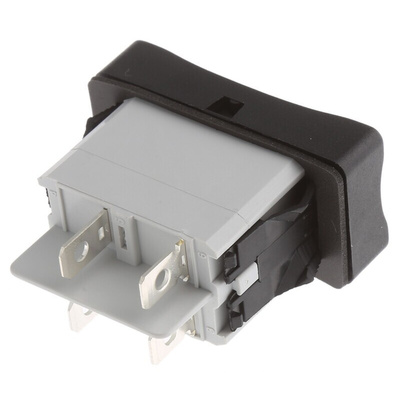 APEM DPST, On-Off Rocker Switch Panel Mount
