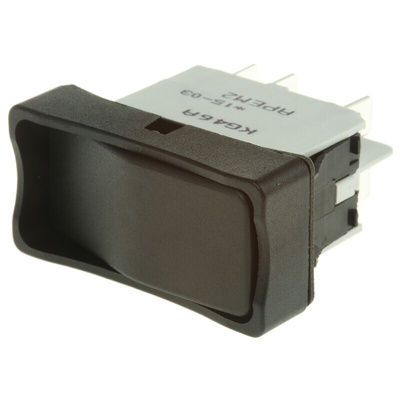 APEM DPST, On-On Rocker Switch Panel Mount