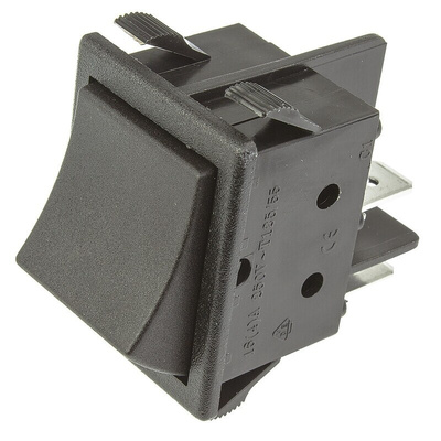 ZF DPST, On-None-Off Rocker Switch Panel Mount