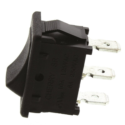 ZF SPDT, On-On Rocker Switch Panel Mount