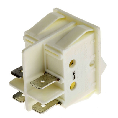 ZF DPST, On-None-Off Rocker Switch Panel Mount