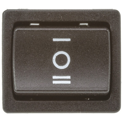 TE Connectivity DPDT, On-Off-On Rocker Switch Panel Mount