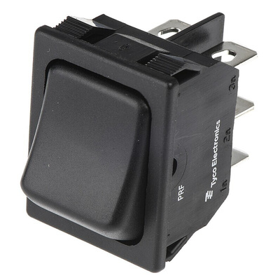 TE Connectivity DPDT, On-Off-On Rocker Switch Panel Mount
