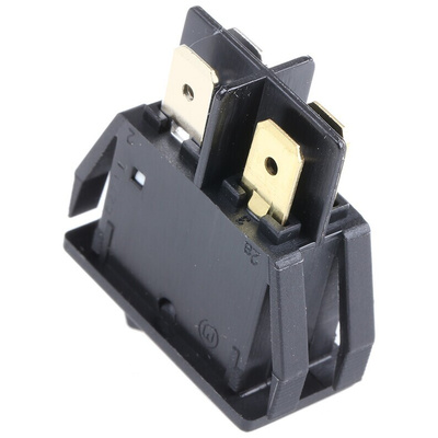 Marquardt Illuminated DPST, On-None-Off Rocker Switch Panel Mount