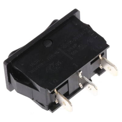 Marquardt SPDT, On-Off-On Rocker Switch Panel Mount
