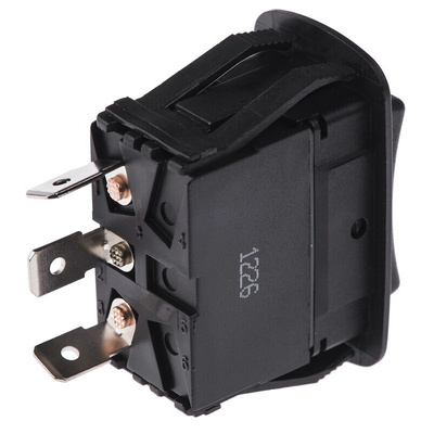 ZF SPDT, On-Off-On Rocker Switch Panel Mount