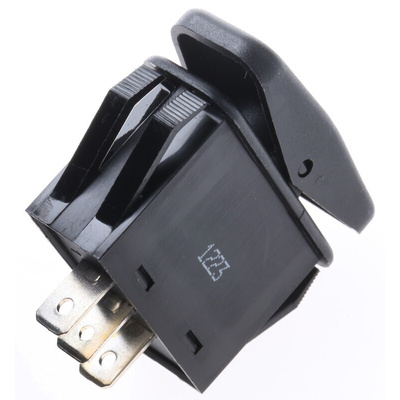 ZF SPDT, On-Off-On Rocker Switch Panel Mount