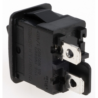 ZF SPST, On-None-Off Rocker Switch Panel Mount