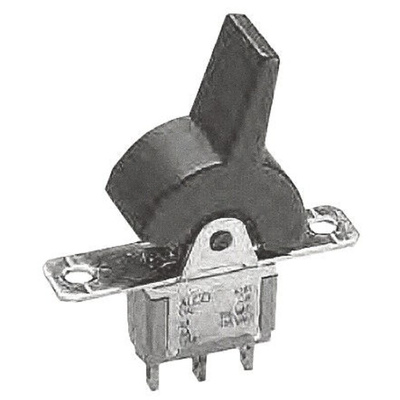 TE Connectivity SPDT, (On)-Off-(On) Rocker Switch Panel Mount