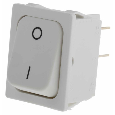 Marquardt DPST, On-None-Off Rocker Switch Panel Mount