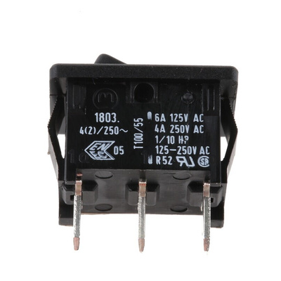 Marquardt SPDT, On-None-(On) Rocker Switch Panel Mount