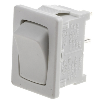 Marquardt SPST, On-None-Off Rocker Switch Panel Mount