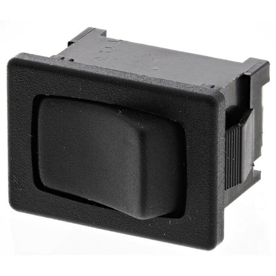 Marquardt Single Pole Normally Open (SPNO), Momentary Rocker Switch Panel Mount