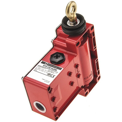 Telemecanique Sensors XY2-CE Rope Pull Switch, 50m, 2NO/2NC, Right Side