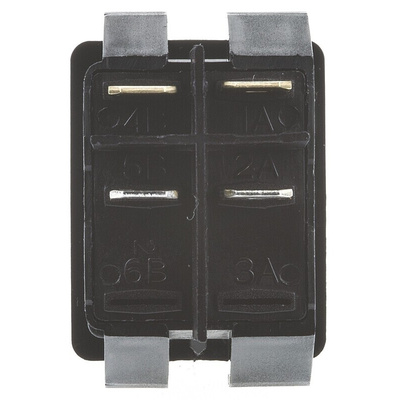 Arcolectric (Bulgin) Ltd Illuminated DPST, On-Off Rocker Switch Panel Mount