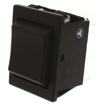 Arcolectric (Bulgin) Ltd DPDT, On-Off-On Rocker Switch Panel Mount