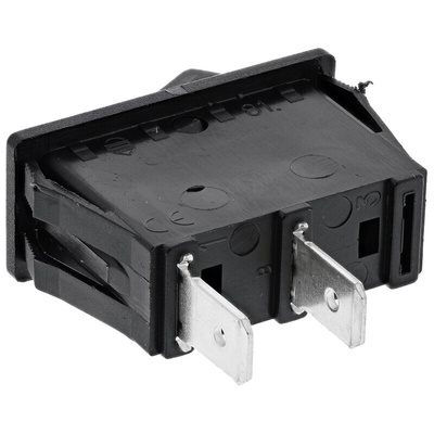 Molveno SPST, On-None-Off Rocker Switch Panel Mount