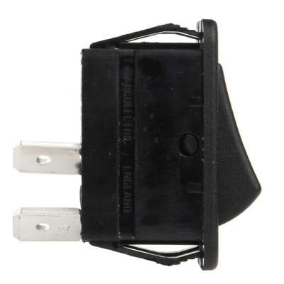 Arcolectric (Bulgin) Ltd DPST, On-Off Rocker Switch Panel Mount