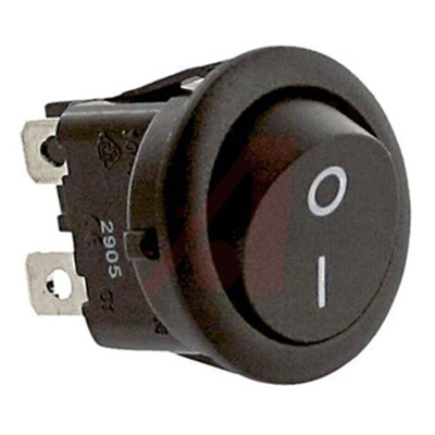 ZF DPST, On-None-Off Rocker Switch Panel Mount