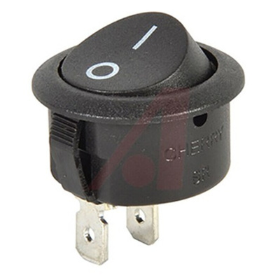 ZF SPST, On-None-Off Rocker Switch Panel Mount