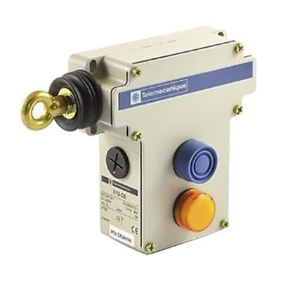 Telemecanique Sensors XY2-CE Rope Pull Switch, 50m, 2NO/2NC, Left Side