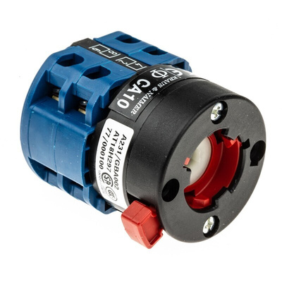 Kraus & Naimer, SP 4 Position Multi Step Cam Switch, 20A