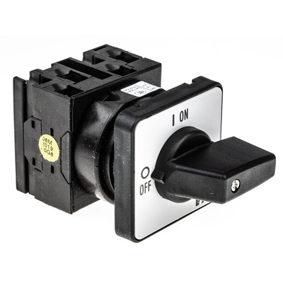 Eaton, 3P 2 Position 90° On-Off Cam Switch, 690V ac, 20A, Rotary Actuator