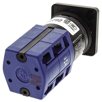 Kraus & Naimer, 3P 2 Position On-Off Cam Switch, 10A