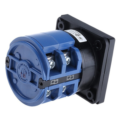 Kraus & Naimer, DP 3 Position Double Throw Cam Switch, 50A
