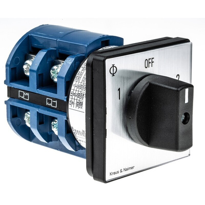 Kraus & Naimer, DP 3 Position Double Throw Cam Switch, 63A