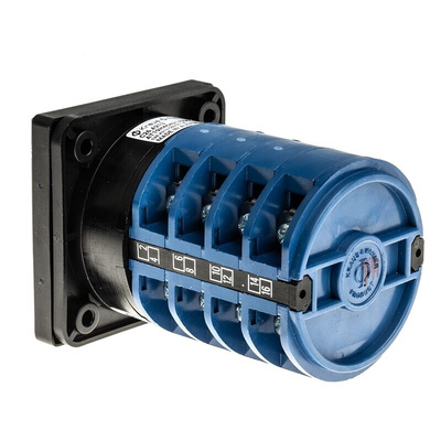 Kraus & Naimer, 4P 3 Position Double Throw Cam Switch, 32A