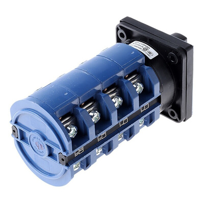 Kraus & Naimer, 4P 3 Position Double Throw Cam Switch, 63A