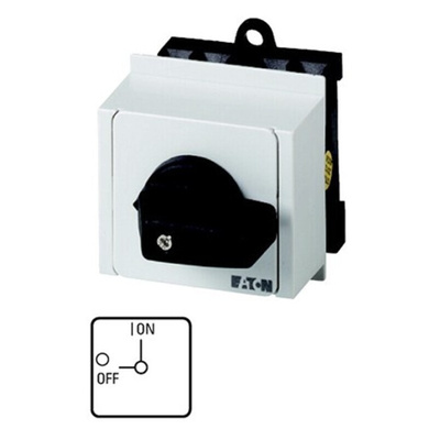 Eaton, DPST 2 Position 90° On-Off Cam Switch, 690V ac, 20A