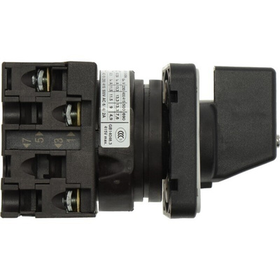 Eaton, 3PST 2 Position 90° On-Off Cam Switch, 690V ac, 20A, Knob Actuator