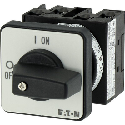 Eaton, 3PST 2 Position 90° On-Off Cam Switch, 690V ac, 20A, Knob Actuator