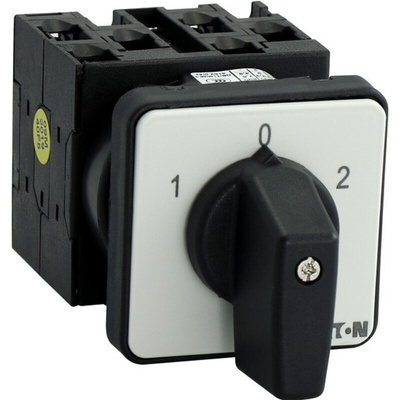 Eaton, 3PST 3 Position 60° Changeover Cam Switch, 690V ac, 20A, Rotary Actuator