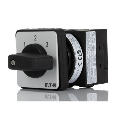 Eaton, SPST 4 Position 45° Multi Step Cam Switch, 690V ac, 20A, Toggle Actuator