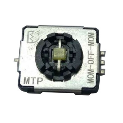 RS PRO, 3 Position Mom-Off-Mom Push-Rotary Switch, 50 mA, Solder