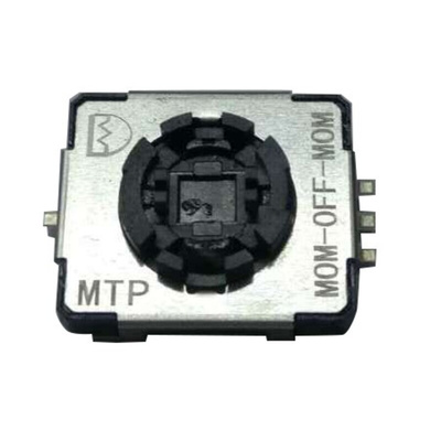 RS PRO, 3 Position Mom-Off-Mom Push-Rotary Switch, 50 mA, Solder