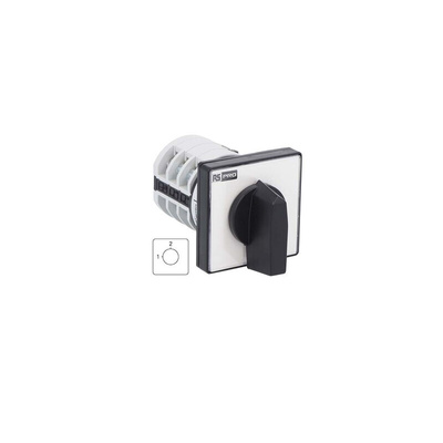 RS PRO, 3P 2 Position Changeover Cam Switch, 690 V, 20A